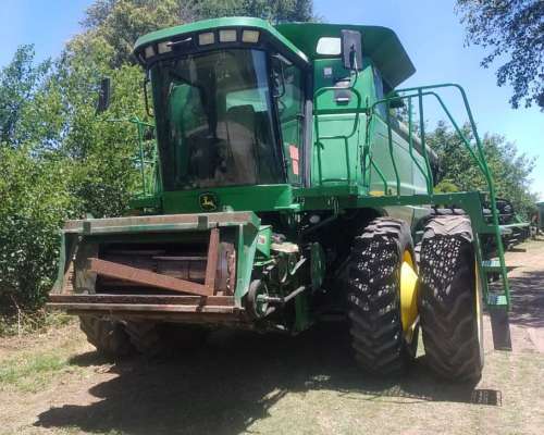John Deere 9860 con Drapper