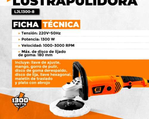 Lustra Lijadora 1300w 220v