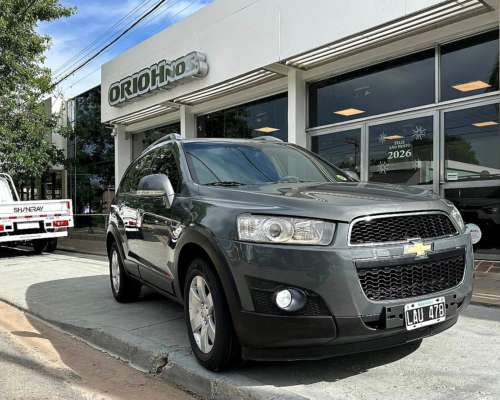 Captiva 2.2 TDI Manual AWD 7 Aisentos LT año 2012 Impecable