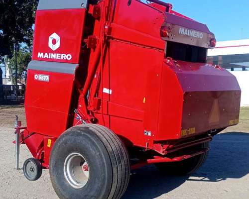 Rotoenfardadora Mainero - Modelo 5877 con Atador en RED