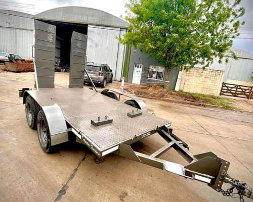 Acoplado Tráiler P/ Transp. Maquinaria 4tn. Industrias JEP