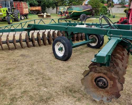 Rastra Tiro Excentrico Pesado de 40 Platos Echa Nueva