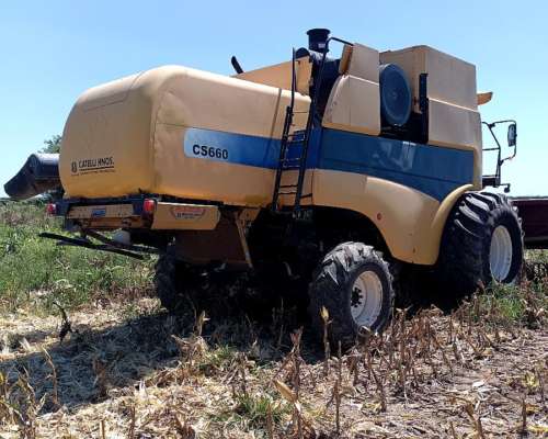 Vendo Cosechadora New Holland CS 660 año 2008 Doble Tracción
