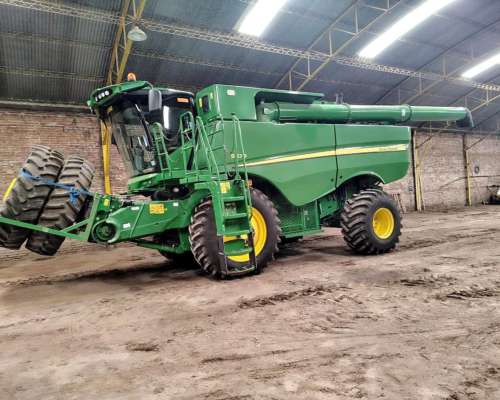 Cosechadora John Deere S670 - año 2016 - Draper 635fd -