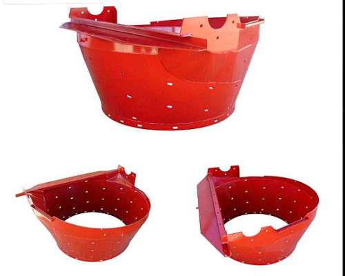 Chapas Cementadas para Encamisado de Partes Cosechadoras ET