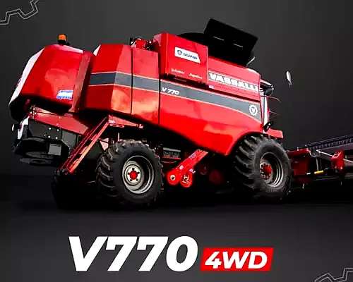Cosechadora Vassalli V 770 Draper 35p