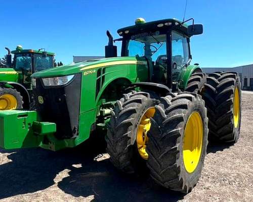 Tractor John Deere 8270r, año 2019