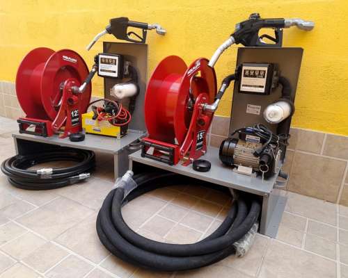 Surtidor Carreteles Retractil P/combustible en 3/4