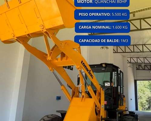 Pala Cargadora Frontal Lonking CDM 932 1.6 TN