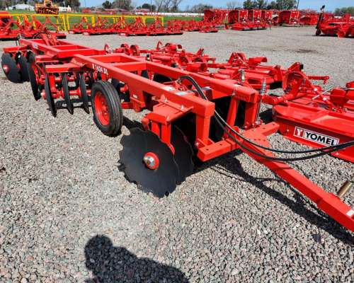 Rastra de Disco Tiro Excéntrico Yomel de 16 Plato 24