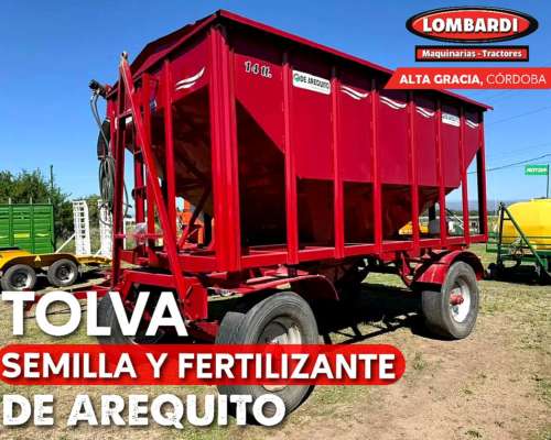Acoplado Tolva para Semilla y Fertilizante 14tn - Disponible