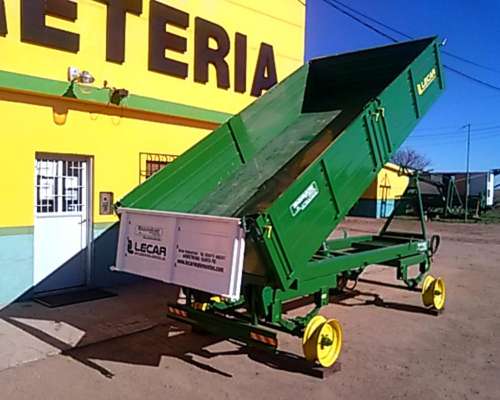 Acoplado Volcador 4 TN. D/trasera Lecar