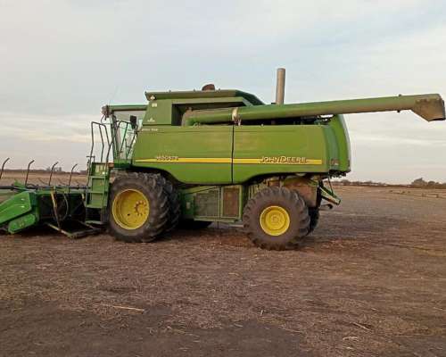 John Deere 9650 Sts. año 2008. Plataforma 23 Pies