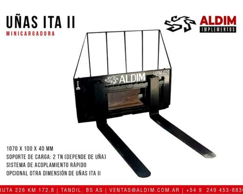 Uñas ITA II Aldim para Minicargadora