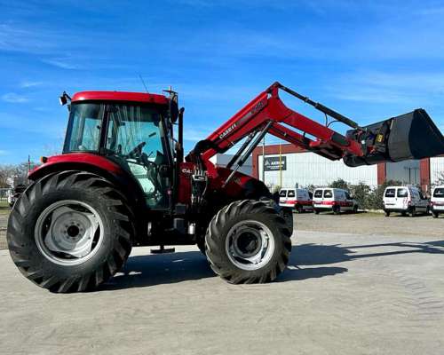 Tractor Case IH Farmall 80 - Pala Frontal Case IH - Joistick