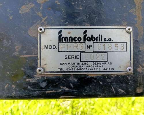 Cabezal Girasolero Franco Fabril 25/52 Hidráulico