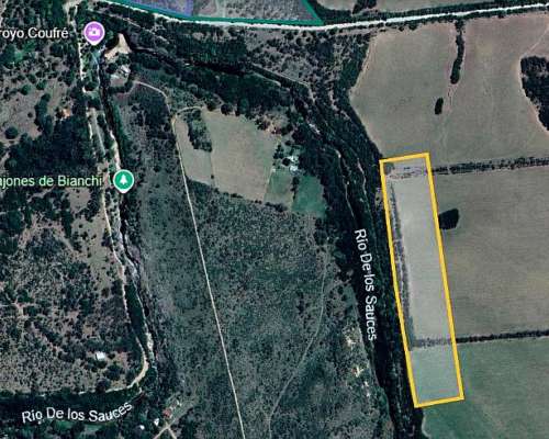 Hectáreas Frente al Rio de los Sauces