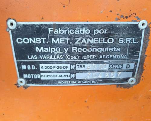 Usado - Zanello 4200 - año 1985 - 4wd - Rod. Duales