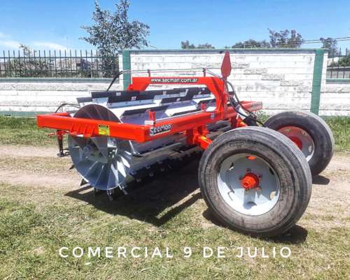 Rolo Triturador de Rastrojos Secman 3mts Modelo M-3000/117