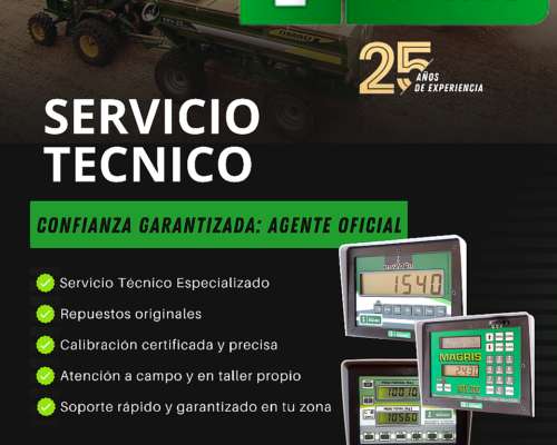 Servicio Técnico Especializado en Balanzas Agrícolas