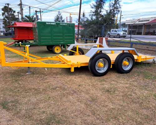 Trailers Basculante para Tractor Sampi Auto Elevador