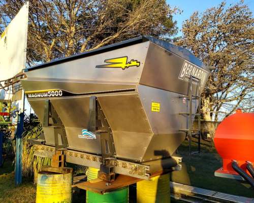 Fertilizadora Tolva Magnum 5000 Acero Inox Nueva