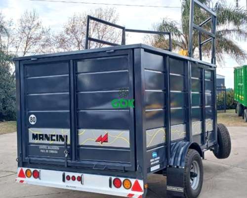 Trailer para Drone 1 Eje. Mancini