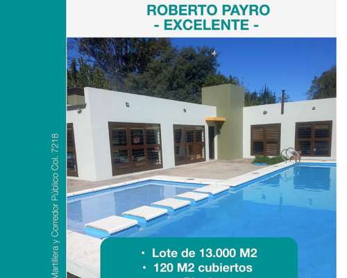 Hermosa Casaquinta en Payró