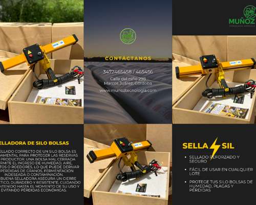 Sella-sil 12v – Selladora para Silo Bolsas Agrícola