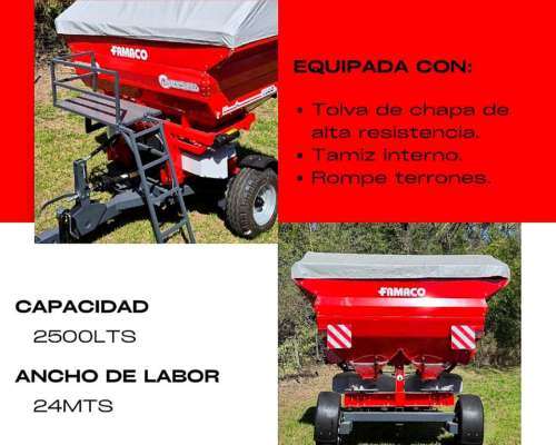 Fertilizadora F 2500 TU