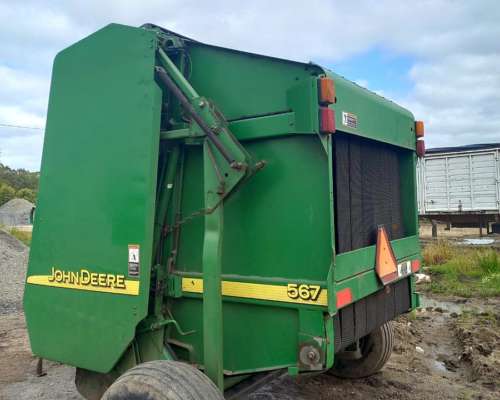 Rotoenfardadora John Deere 567 Usada