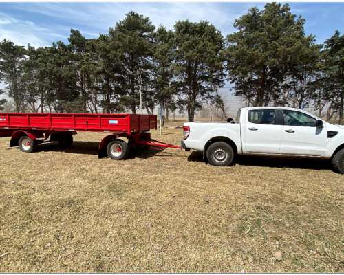 Acoplado Rural Playo para 6/7 TN. de 6 Mts. Dos Ejes.