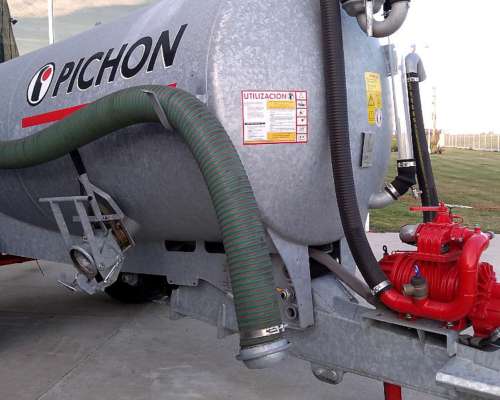Estercolera Pichon TCI 7 de 7.150 Litros , Galvanizada