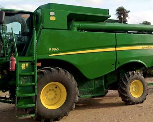 John Deere S 550, 30 Pies, Piloto y Mapeo