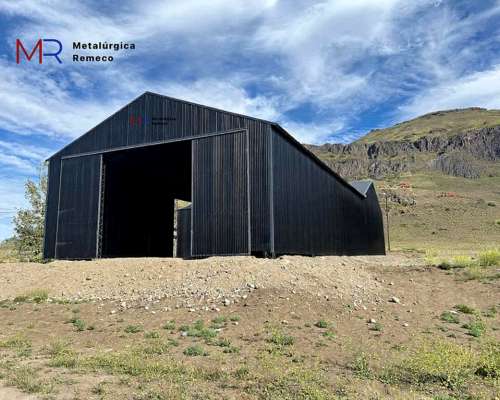 Galpon 12x20 Color Negro Fabricamos Galpones y Tinglados