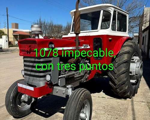 Massey Ferguson 1078 con Tres Puntos