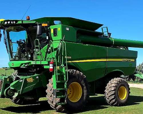 Cosechadora John Deere S660 - Usada