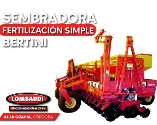 Sembradora Bertini 22 a 52 Neumática Entrega Inmediata