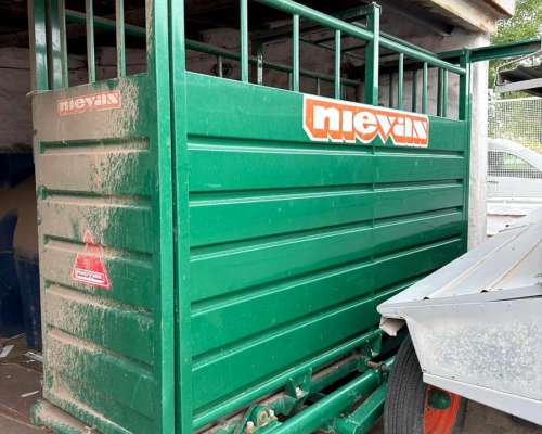 Trailer Balanza Nievas para Pesaje de Animal Portatil