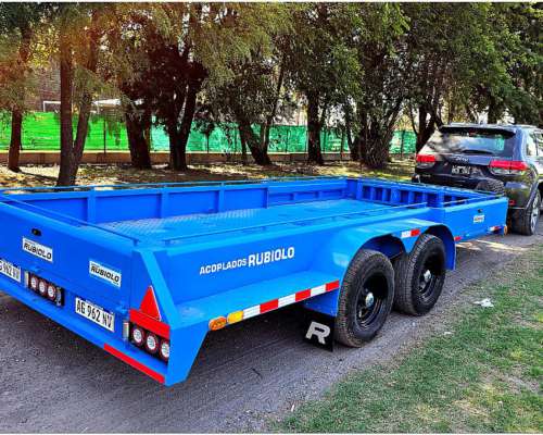 Acoplado Trailer Balancin para Llevar Motos 2000 Kg de 6 Mts
