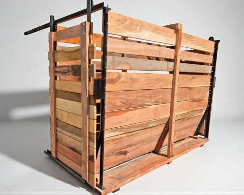 Báscula 1500 Kilos Electrónica con Jaula