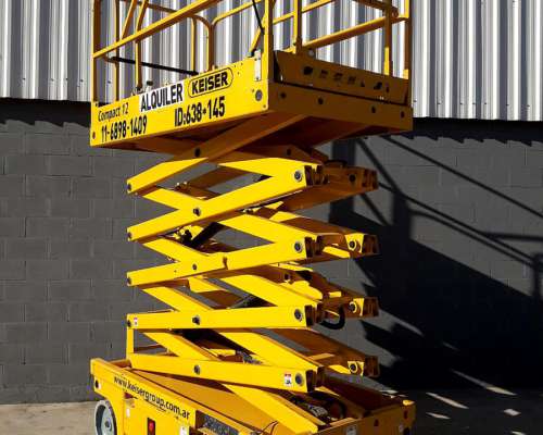 Alquiler Plataforma Elevadora Tijera 12m Haulotte JLG