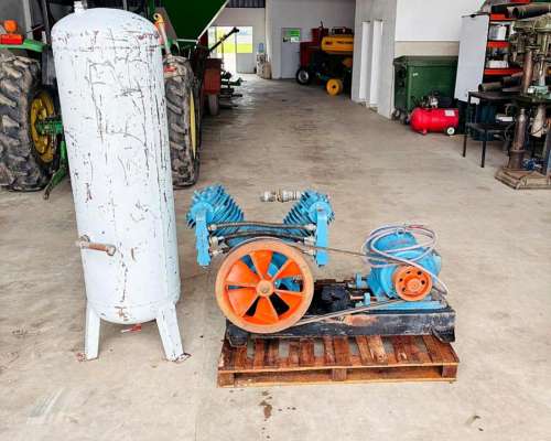 Compresor Industrial de Dos Pistones.