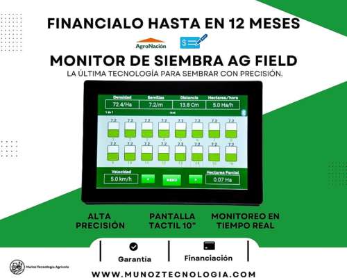 Monitor de Siembra de Precisión AG Field - 20 Líneas