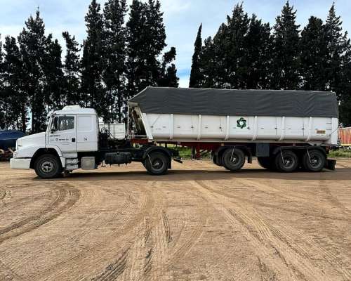 Equipo Mercedes Benz LS1634 + Batea Hermann