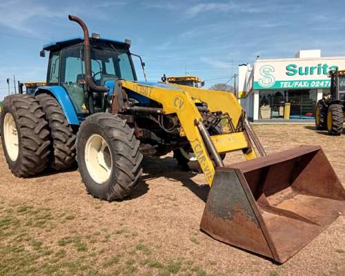 Tractor New Holland 165hp con Pala