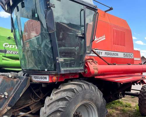 Cosechadora Massey Ferguson 5650