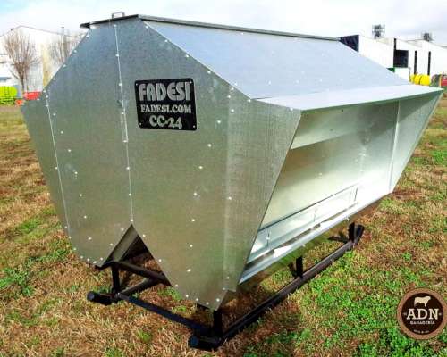 Comedero Silo Autoconsumo. Capacidad 3000kg Maiz.