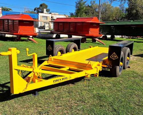 Trailers Basculante para Tractor Sampi Auto Elevador