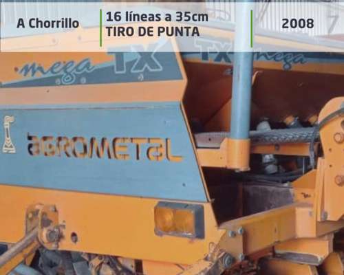 Agrometal TX Mega 16 a 35. Dosificador Chorrillo. Fert Simpl